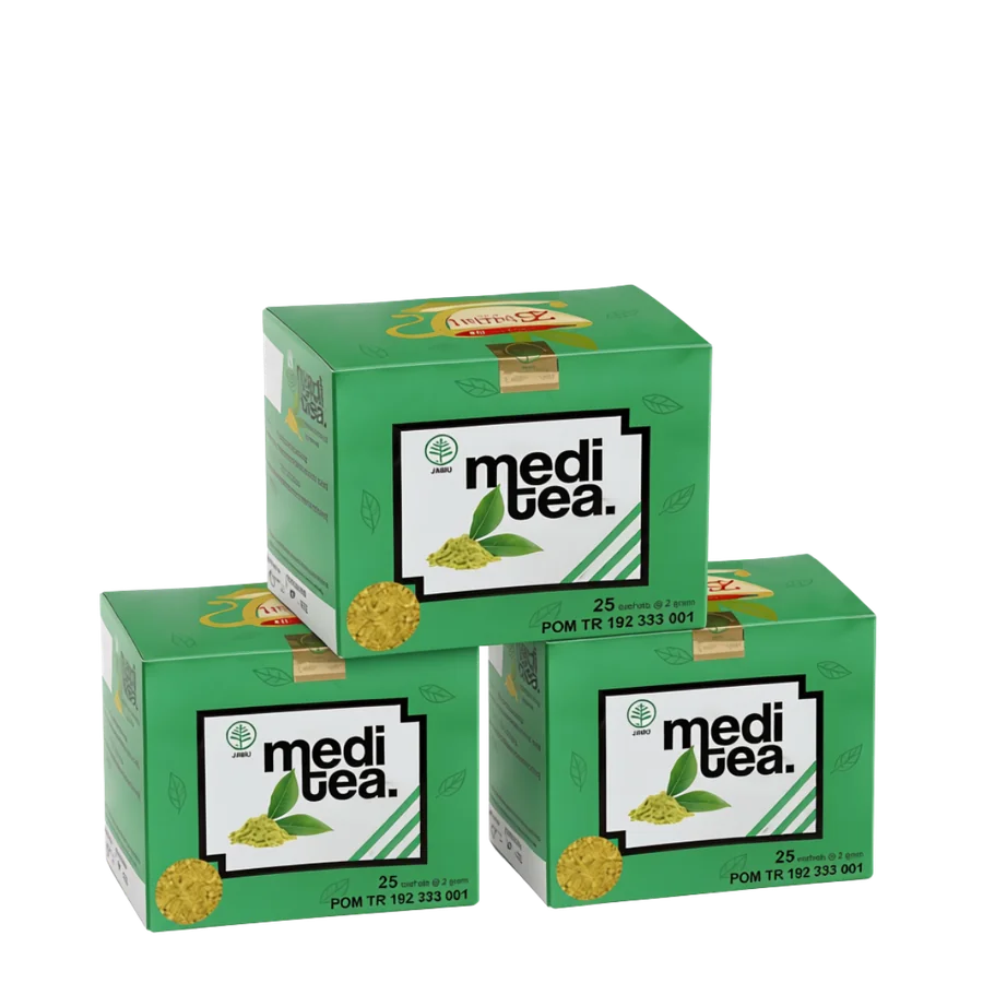 Tumpukan box MediTea